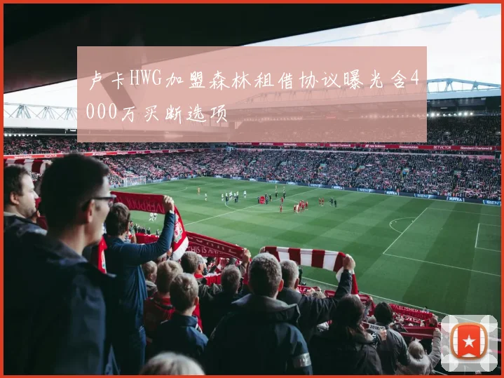 卢卡HWG加盟森林租借协议曝光含4000万买断选项